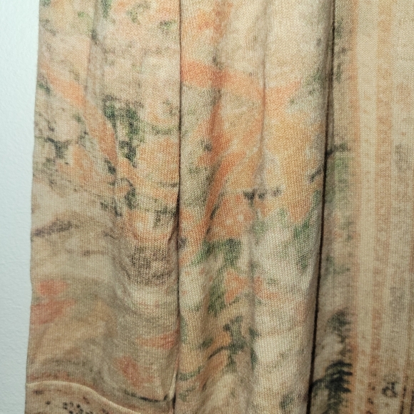 Soft Surroundings Label Noir Orange Long Cardigan - Picture 4 of 12